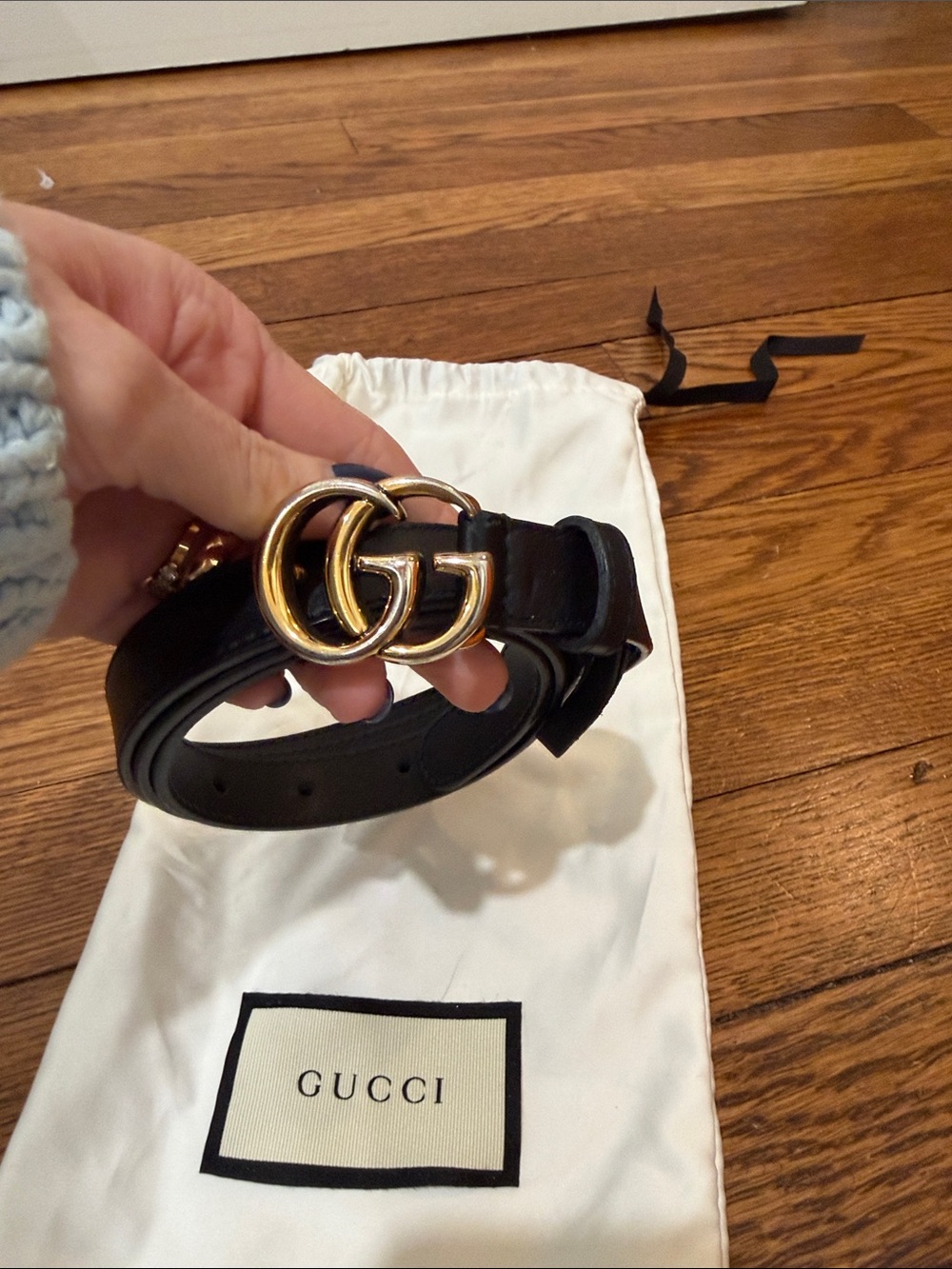 Gucci GG Marmont thin belt - Picture 2 of 4